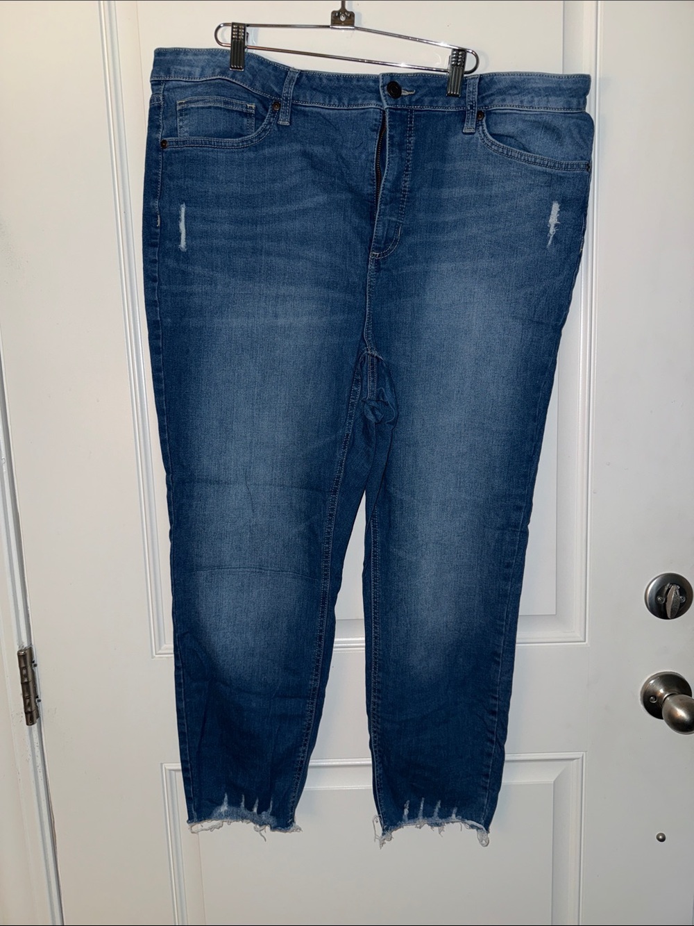 LC Lauren Conrad 18 W high waist Blue Denim Jeans - Classic Wash
